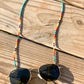 Turquoise Serape Sunglasses Chain