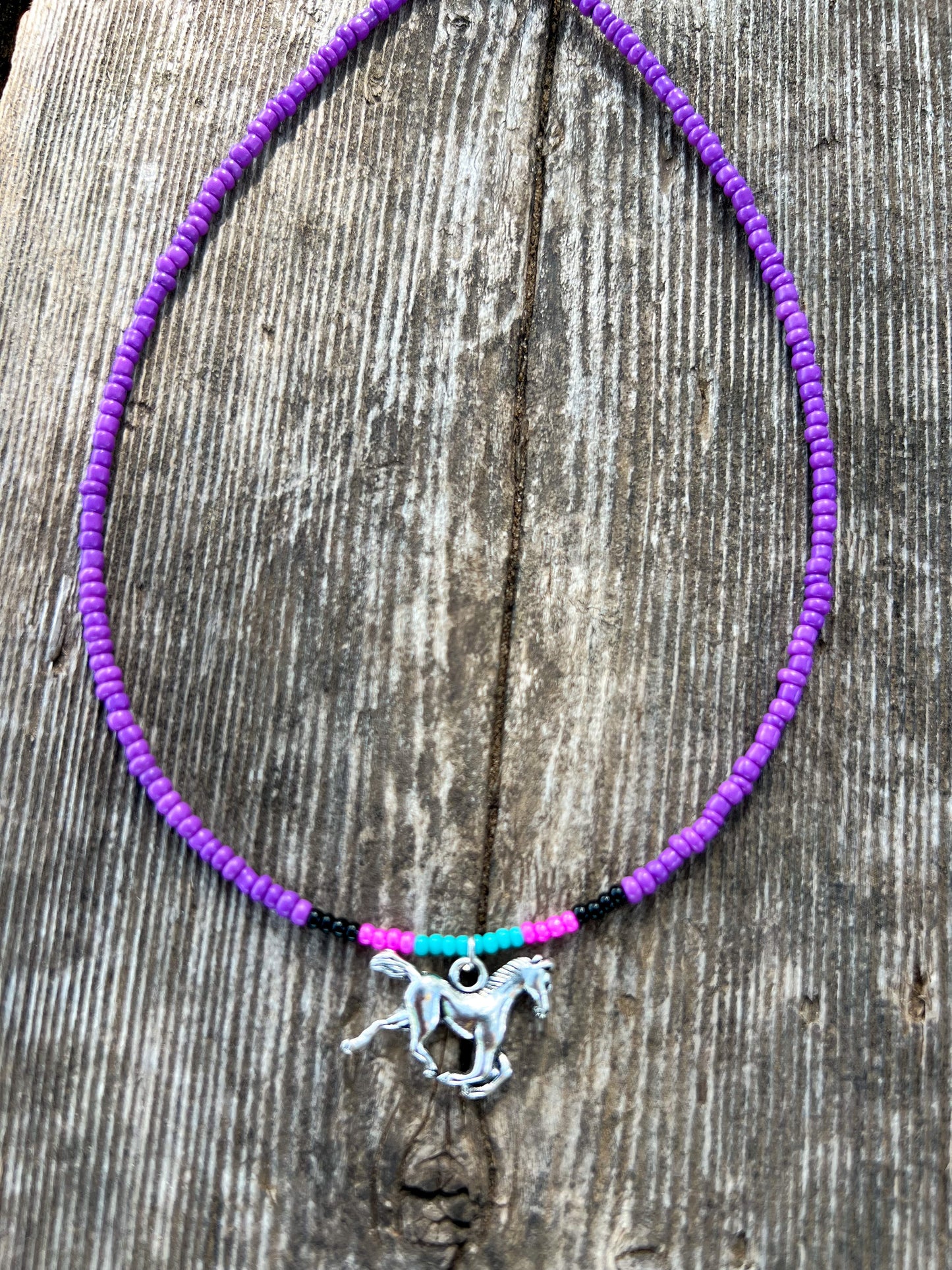 Little Mama Horse Necklace