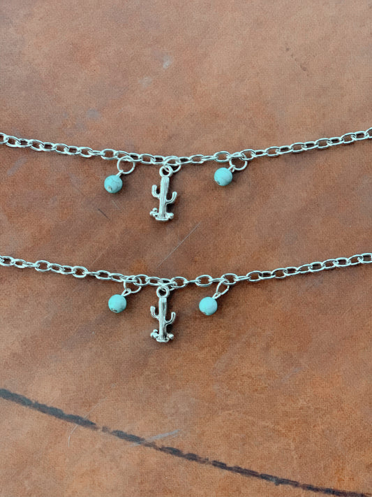 Cactus Anklet